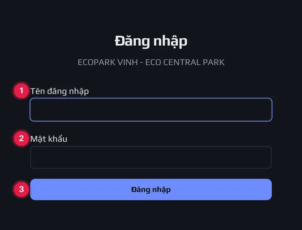 Màn đăng nhập