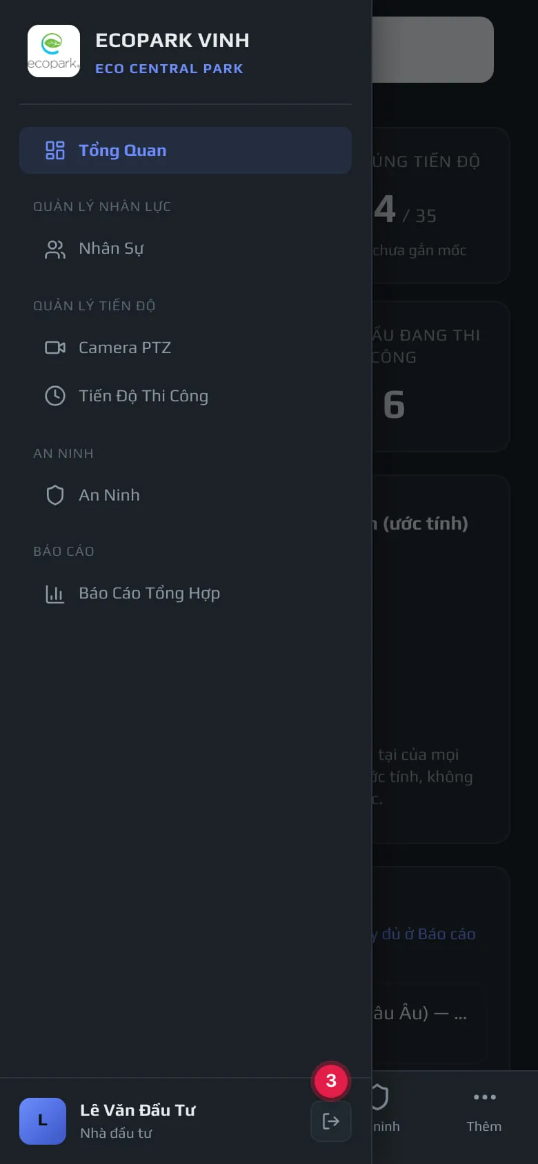 Menu điện thoại